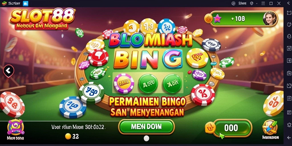 Gameplay Bingo yang seru dan interaktif di SLOT88.