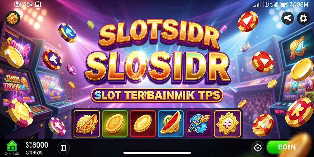 Tampilan menakjubkan dari gameplay SLOTSIDR yang mengasyikkan.