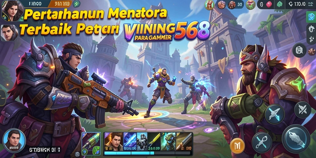 Gameplay seru dalam WINNING568 dengan menara pertahanan yang strategis.